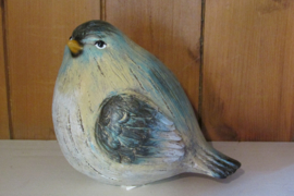 Vogel 14 cm  (met blauw)