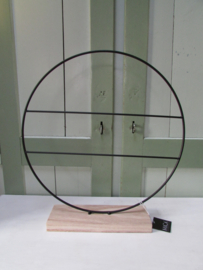 Frame-rond-zwart 40 cm