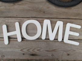 HOME losse letters wit 8 cm