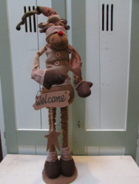 Rendier  van stof 75 cm