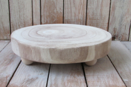 Plateau/schijf op pootjes 22,5 cm