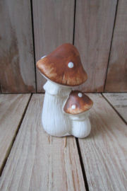 paddenstoel bruin (P17) 10 cm punt