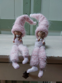 Meisjes Lanaya met bungelbeentjes (2 stuks) (BB2)