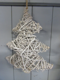 Kerstboom van riet 39 cm (nr38)