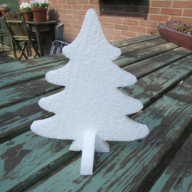 Kerstboom-styropor/piepschuim 24 cm