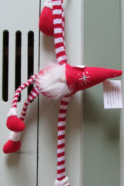 Kerstkabouter, blijft door gewichtjes in armen hangen (nr34)