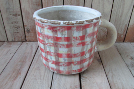 bloempot mok 14x18 cm (W48)