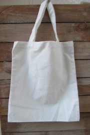 Stoffen kindertas om te verven 28x25 cm