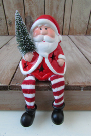Kerstman LED met bungelbeentjes (BB70)