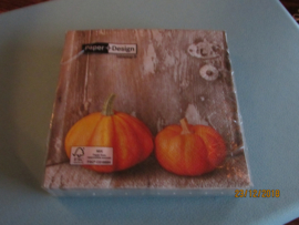 Servetten  - Two Pumpkins, klein formaat