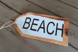 Beach tekstbord 30 cm