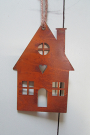 Huis roest 15 cm