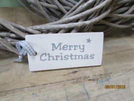  Merry Christmas tekstbordje (nr17)