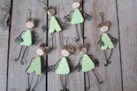 IJzerdraad poppetje 10 cm (W78)
