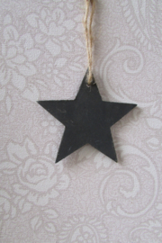 Sterretje 9 cm krijtbordje (W78)