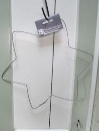Ster frame van ijzer  30 cm (nr25)
