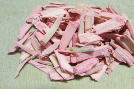 Houtsnippers roze 100 gram ( nr 17)