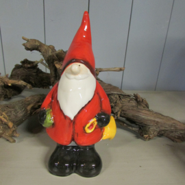 Kerstman met rood jasje