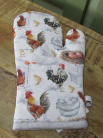 Oven handschoen Chicken van Ambiente