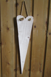 Hart hout white wash 50 cm (W58)