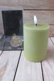 LED kaars groen (W49)