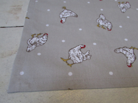 Placemats-Little Chicken beige van Clayre & Eef  6 stuks