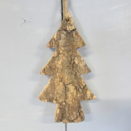 Kerstboompje van schors (nr37)