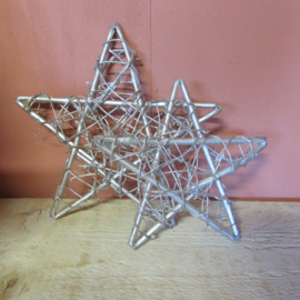 Ster zilver 20 cm (nr15)