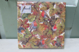 Servetten Hidden robins (normaal formaat)