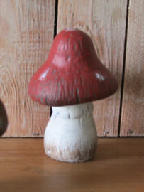 Paddenstoel 11cm rood