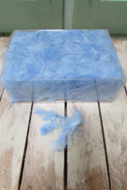 Doos veren l. blauw nr 5