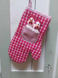 Ovenwant  kip rood 2 stuks