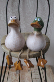Eend met bungelbeentjes 2 stuks (BB39)
