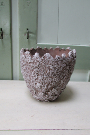 Bloempot ei 14 cm hoog