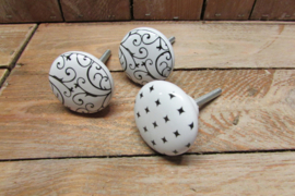Deur/lade knopjes 3 stuks