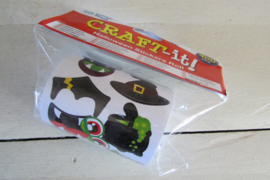 Stickers halloween op rol 400 stuks
