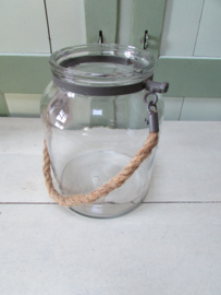 Vaas glas 20x18 cm