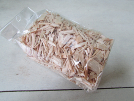 Houtsnippers naturel 100 gram (D45)