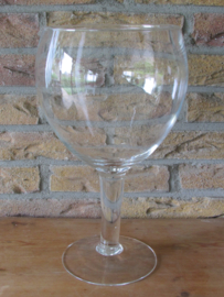 Vaas "wijnglas" XXL 34x19 cm