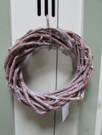 Krans van druivenhout 24/25 cm  (010)