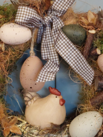Krans Tokking about eggs (thuisworkshop)