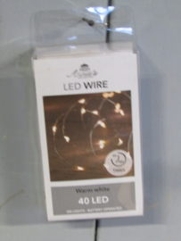 LED verlichting  40 lamps (zilver)