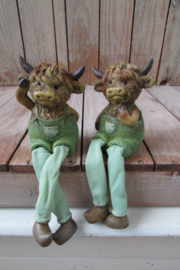 hooglanders met bungelbeentjes 9 cm (BB85)