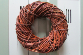 Krans bruin 35cm (006)