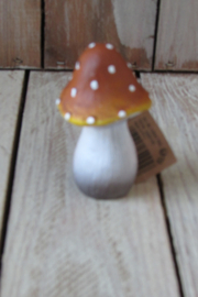 Paddenstoel klein 7x4 cm (P19) oker