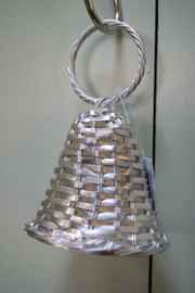 Kerstklok zilver (nr54)