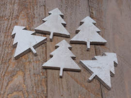 Kerstboompjes 8 stuks 5 cm (K20)