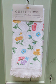 Gastendoekje bloem van Clayre & Eef