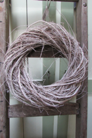 Krans wit 32 cm (068)