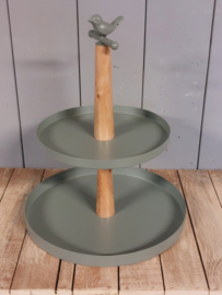 Etagere  met vogel